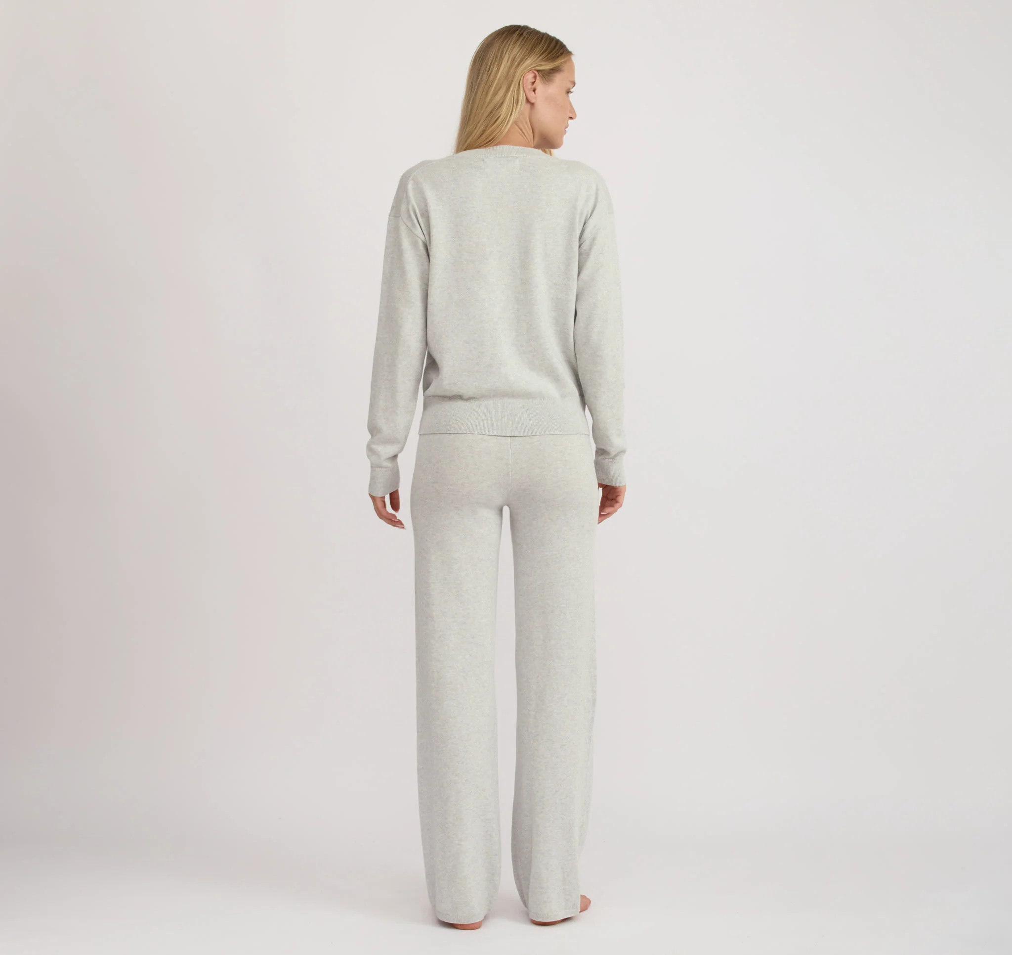 Soft Knit Straight Leg Pants - Image 3